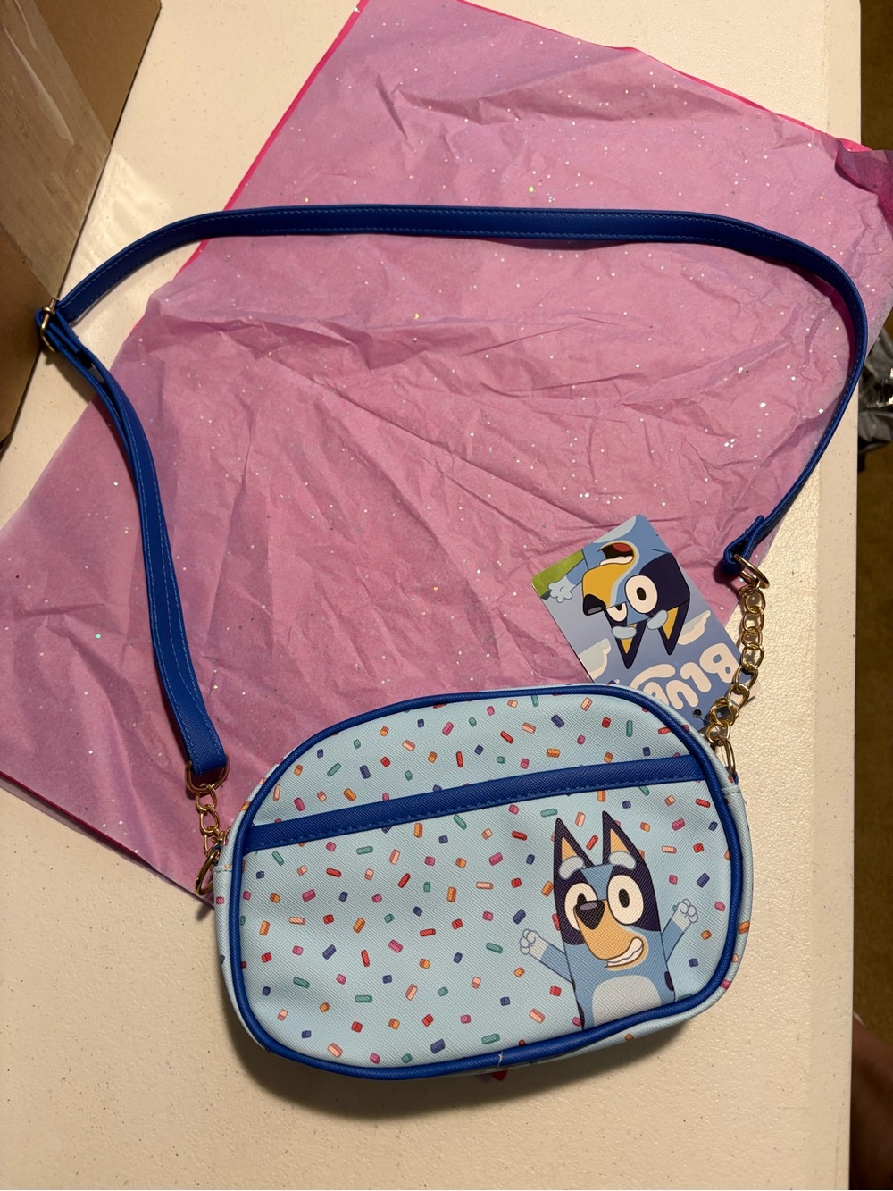 Bluey- Kids Blue Crossbody Bag